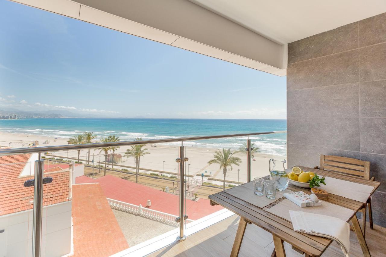 Apartamento Secuoya 1 Linea Del Mar El Campello Exterior foto